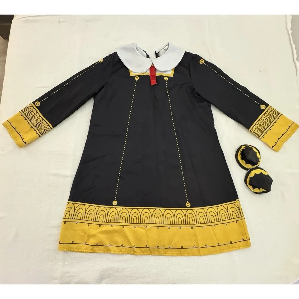 Girls Anya Forger Inspired Costume 7/9 years old